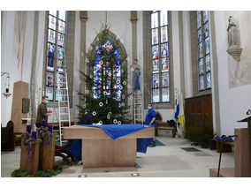 Es weihnachtet in St. Crescentius (Foto: Karl-Franz Thiede)